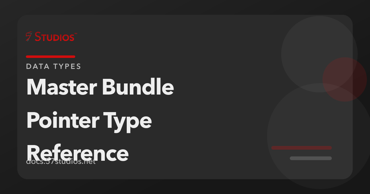 Diagram of a master bundle pointer referencing a Unity prefab inside a master bundle file
